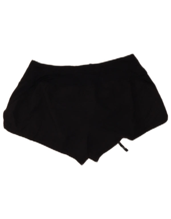 Nike Ženske Dri Fit Sportske Kratke Hlače UK 10 Mali crni poliester