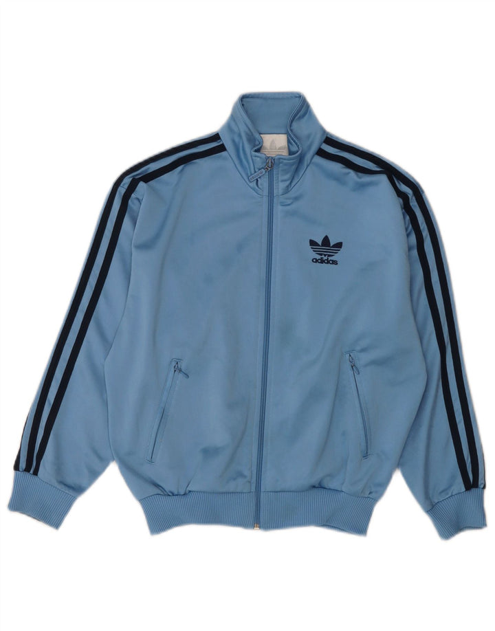 Adidas trenirka za dječake, jakna od 9-10 godina, plavi poliester