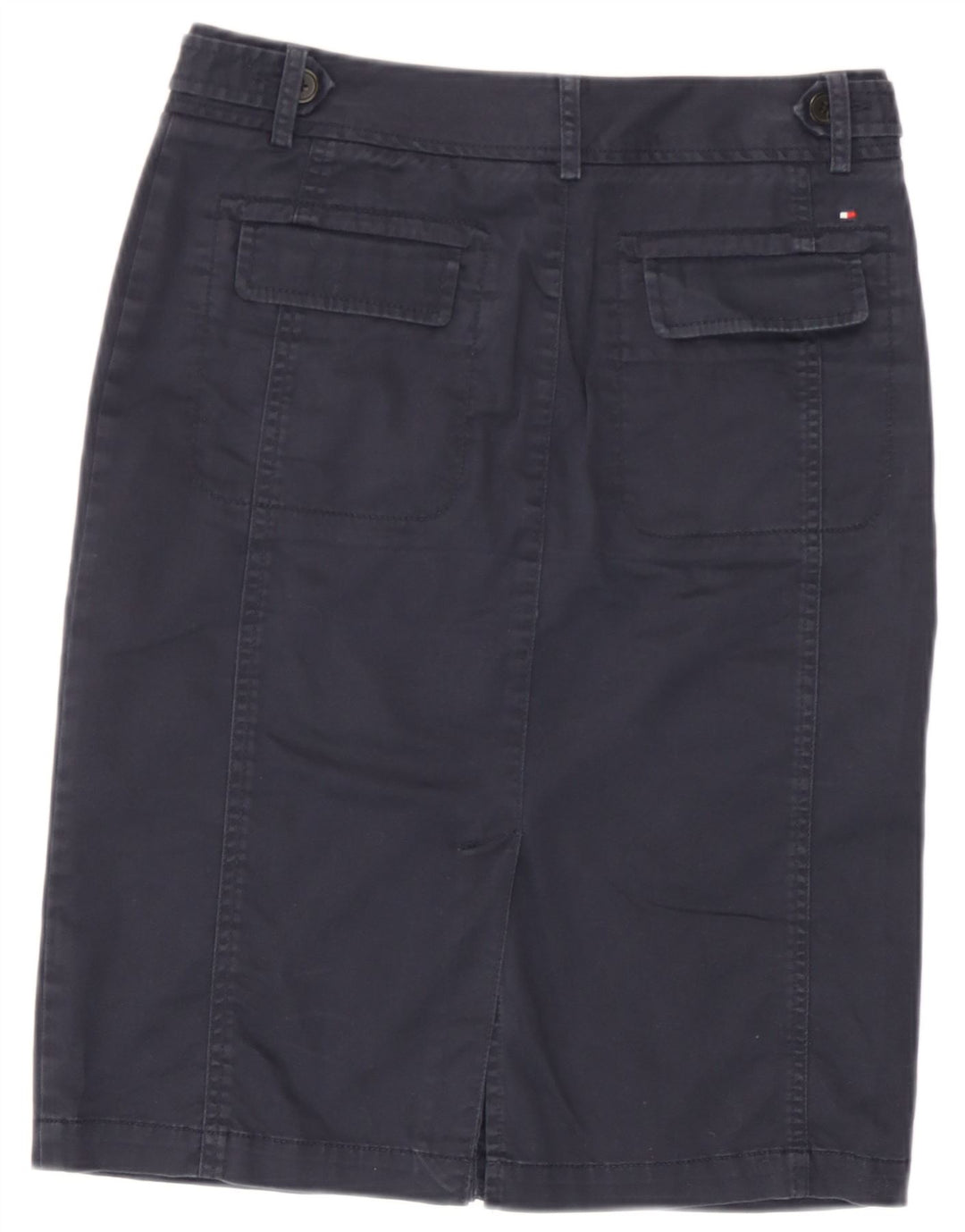 Tommy Hilfiger ženska midi suknja US 6 srednje veličine W30 tamnoplava