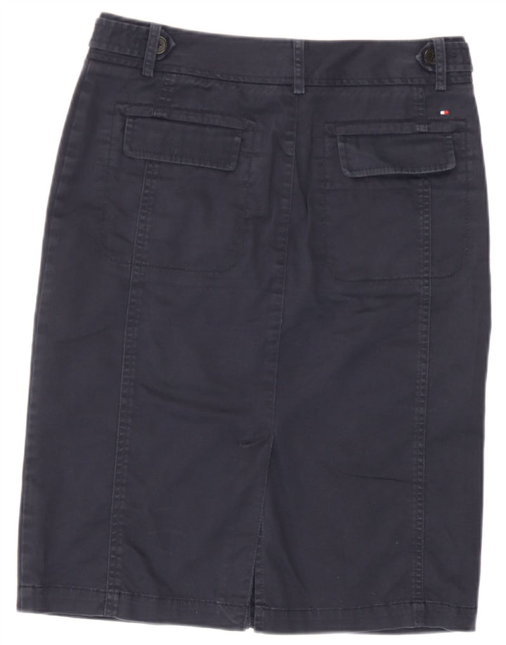 Tommy Hilfiger ženska midi suknja US 6 srednje veličine W30 tamnoplava