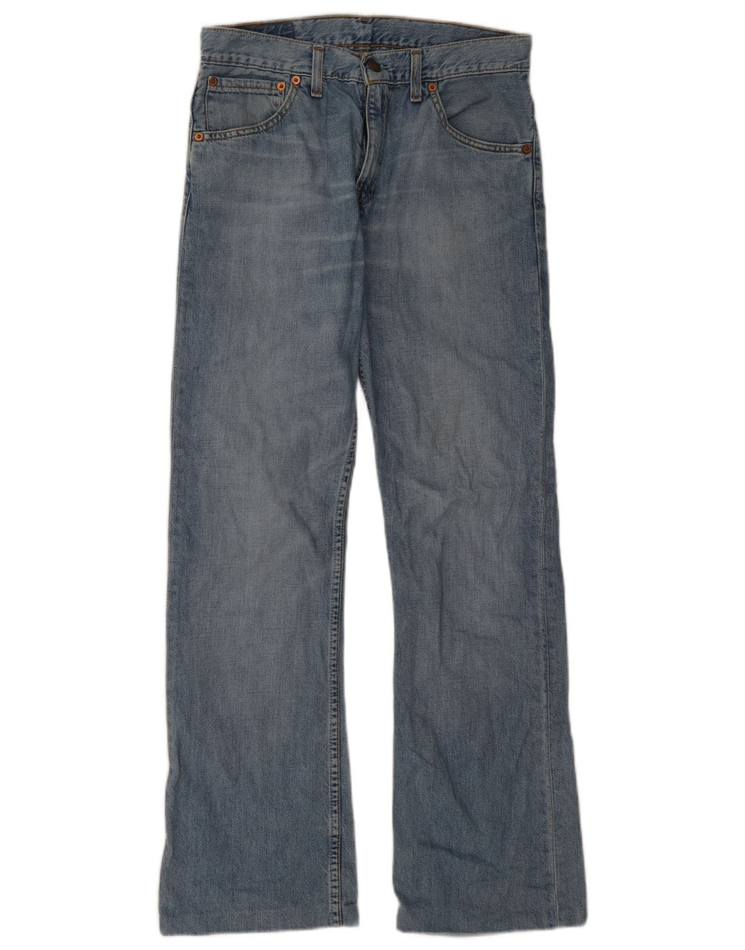 Muške traperice Levi's Bootcut W29 L30 plavi pamuk