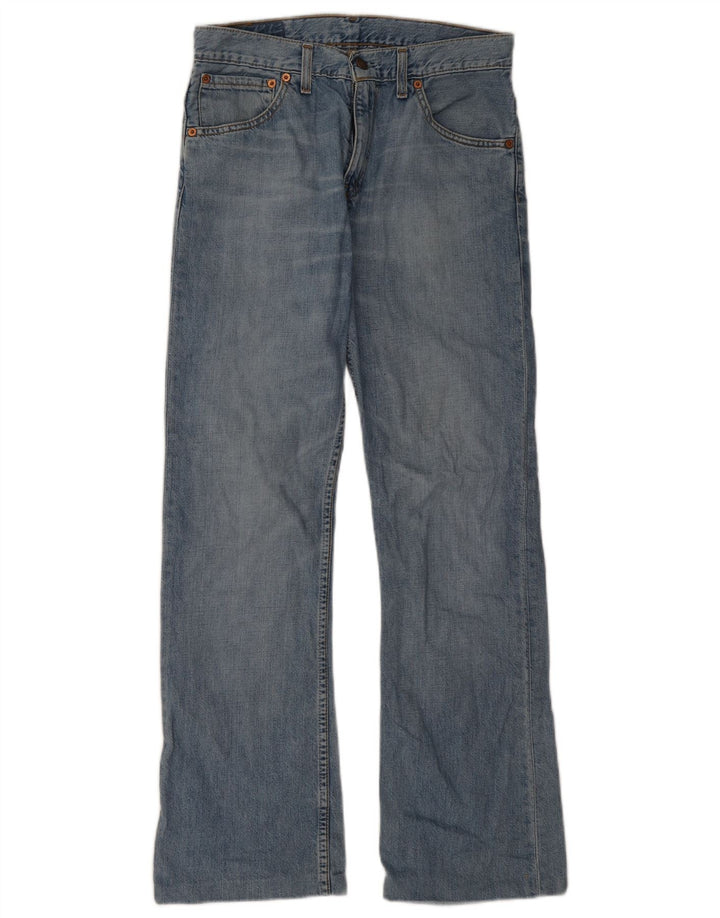 Muške traperice Levi's Bootcut W29 L30 plavi pamuk
