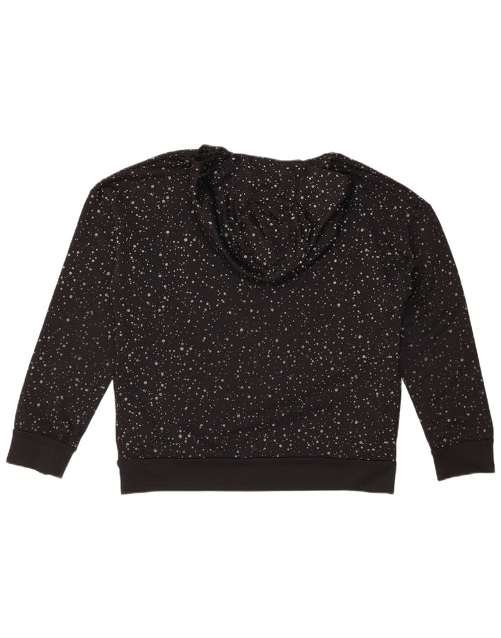 JORDAN Boys Therma-Fit grafička majica s kapuljačom 13-14 godina XL crna na točkice