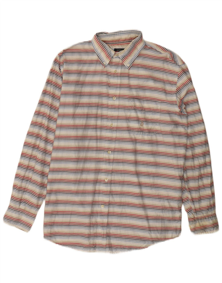 MARINA YACHTING Muška košulja, veličina 43, veliki pamuk na raznobojne pruge