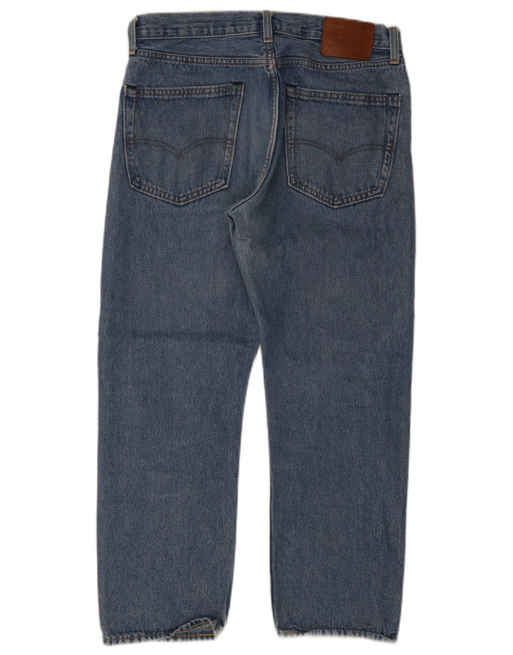 Levi's muške 551 ravne traperice W31 L26 plavi pamuk