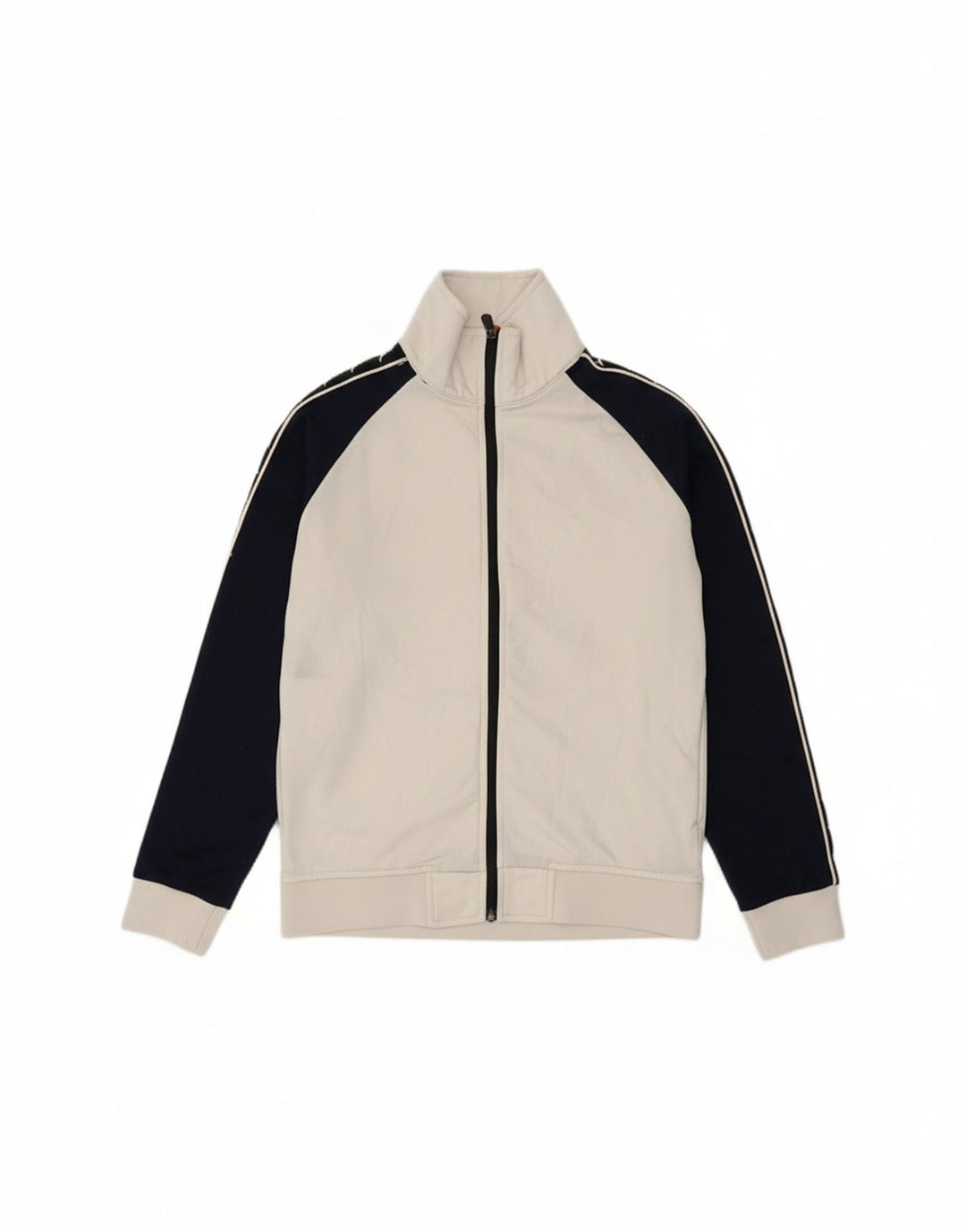 KAPPA Mens Tracksuit Top Jacket XS White Colourblock Polyester Vintage Kappa and Second-Hand Kappa from Messina Hembry 