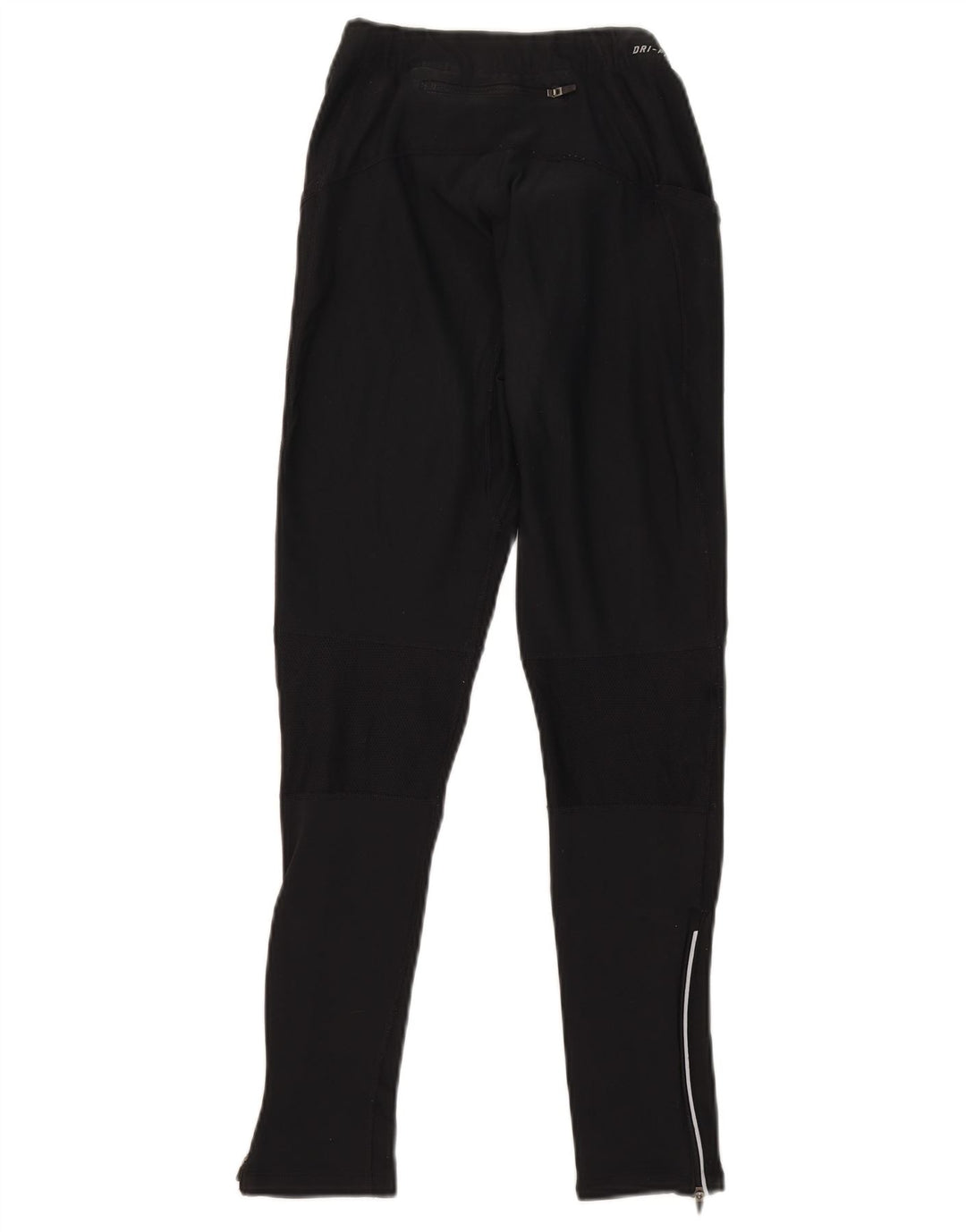 NIKE Ženske Dri Fit Leggings UK 8 Male crne poliesterske