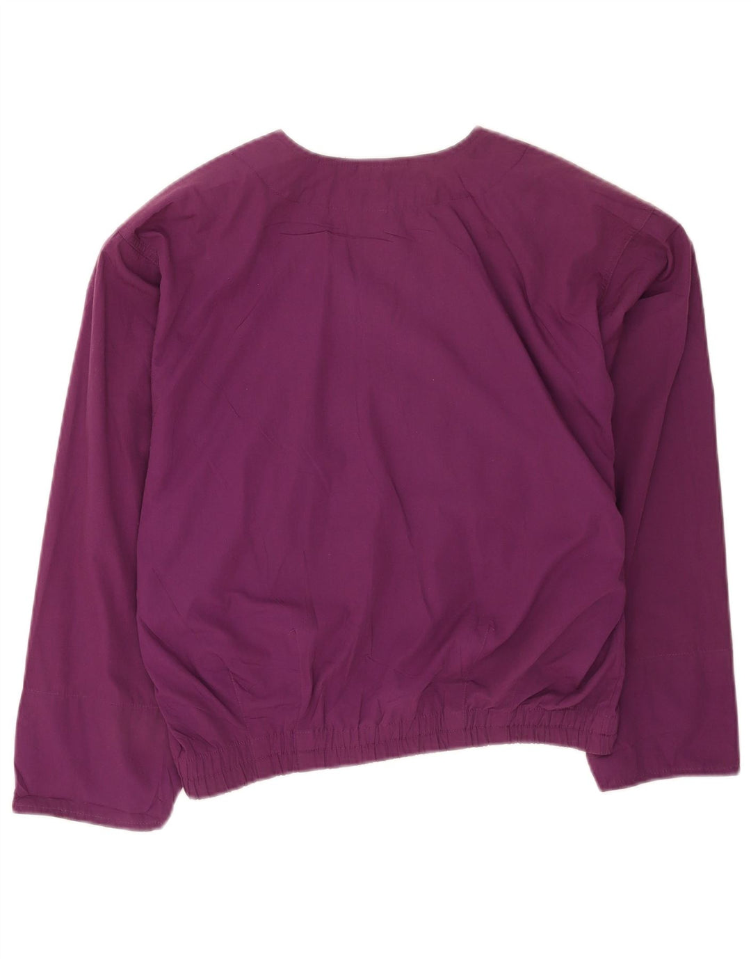 Vintage ženska velika pomoćna jakna EU 36 mali ljubičasti poliester