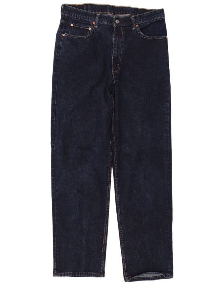 Levi's muške 550 ravne traperice opuštenog kroja W36 L34 tamnoplavi pamuk
