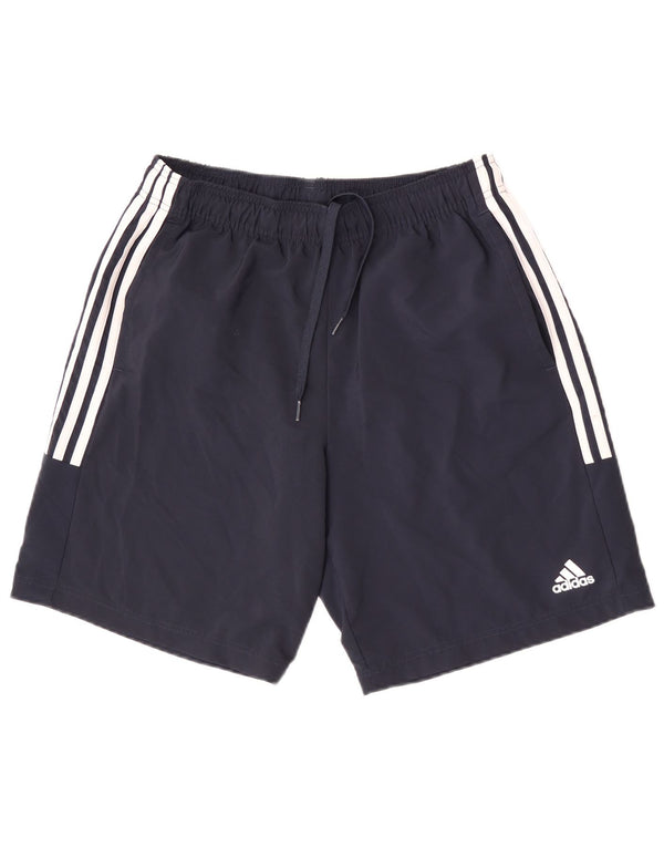 Adidas muške sportske kratke hlače srednje tamnoplave boje od poliestera