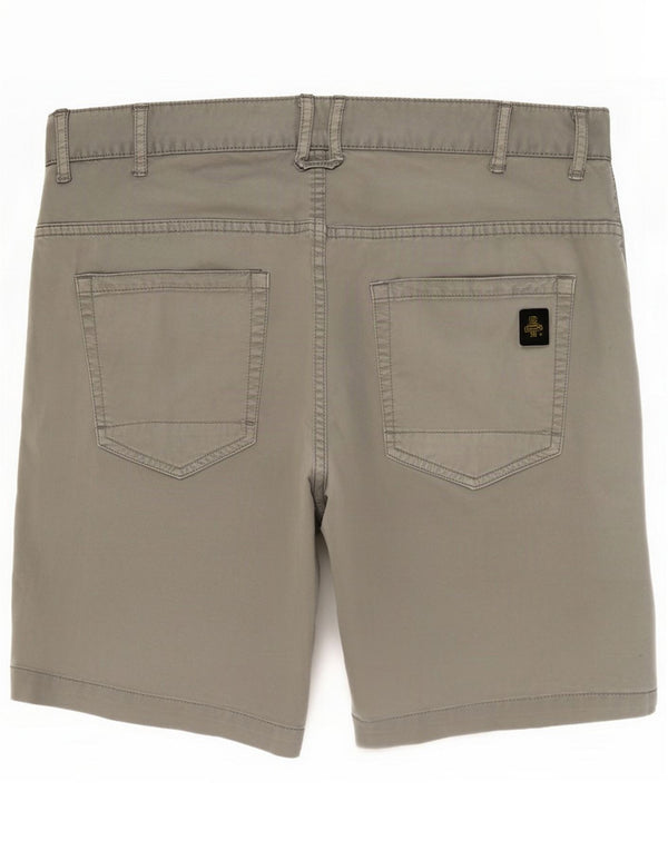 Refrigiwear Mens Chino Shorts Medium W31 Grey Cotton