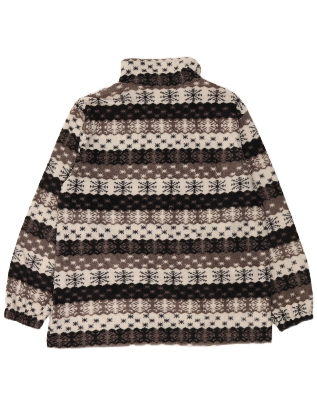 VINTAGE Muška jakna od flisa UK 44 2XL Siva Fair Isle