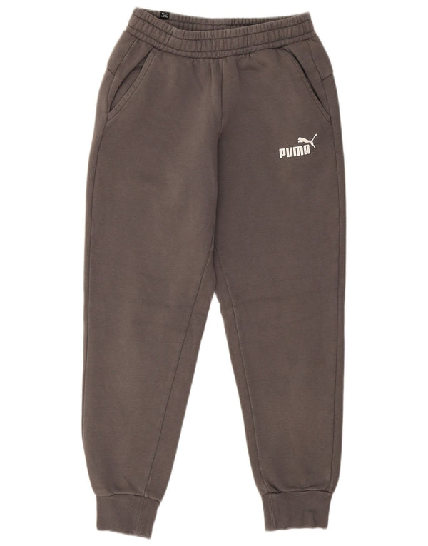 Puma Ženska trenirka Hlače Joggers UK 8 Small Grey Cotton