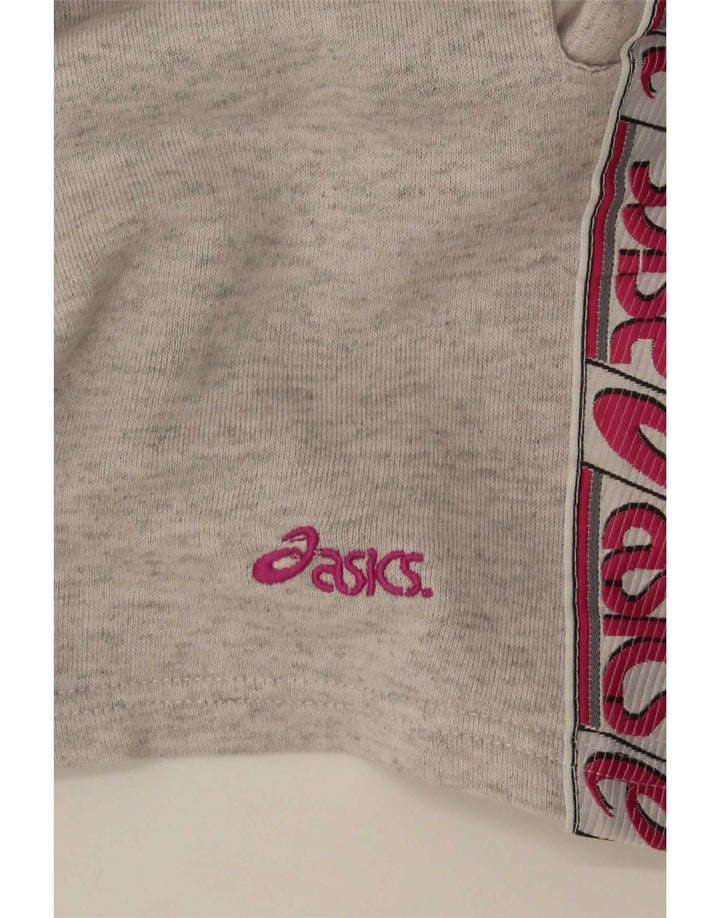 Asics muške grafičke sportske kratke hlače srednje sive
