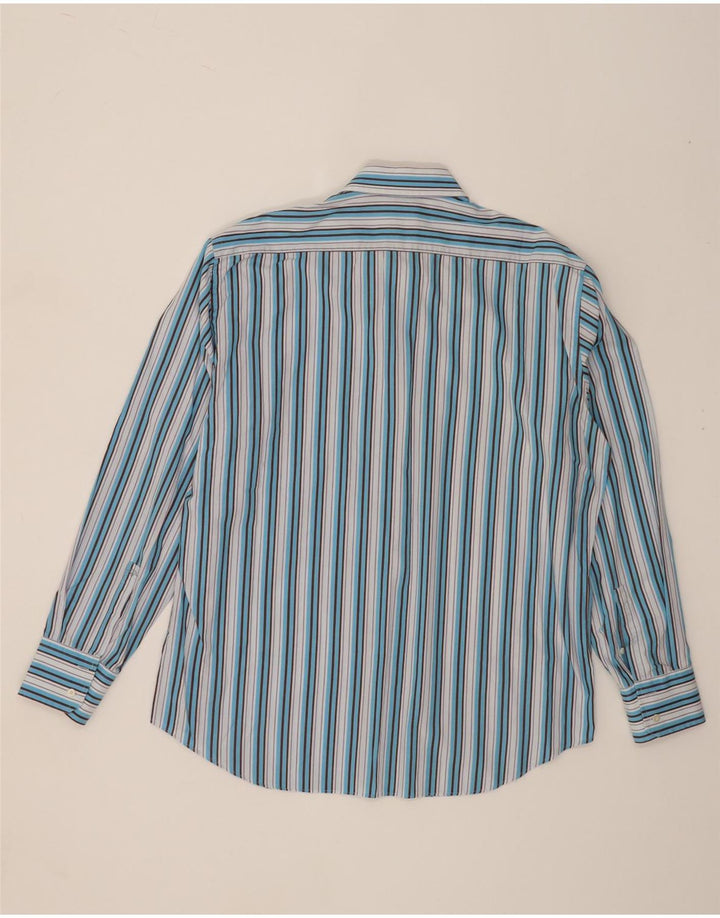 JOOP Mens Shirt Size 41 16 Large Blue Striped Vintage Joop and Second-Hand Joop from Messina Hembry 