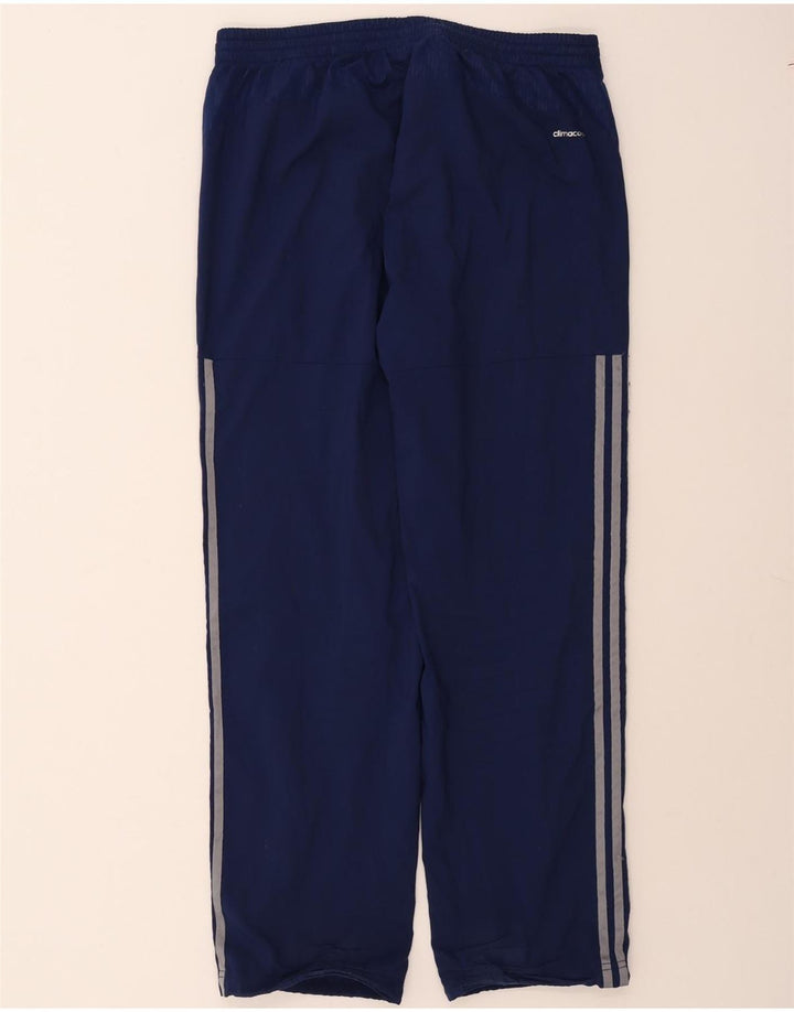 ADIDAS Mens Climacool Tracksuit Trousers Large  Navy Blue Polyester Vintage Adidas and Second-Hand Adidas from Messina Hembry 