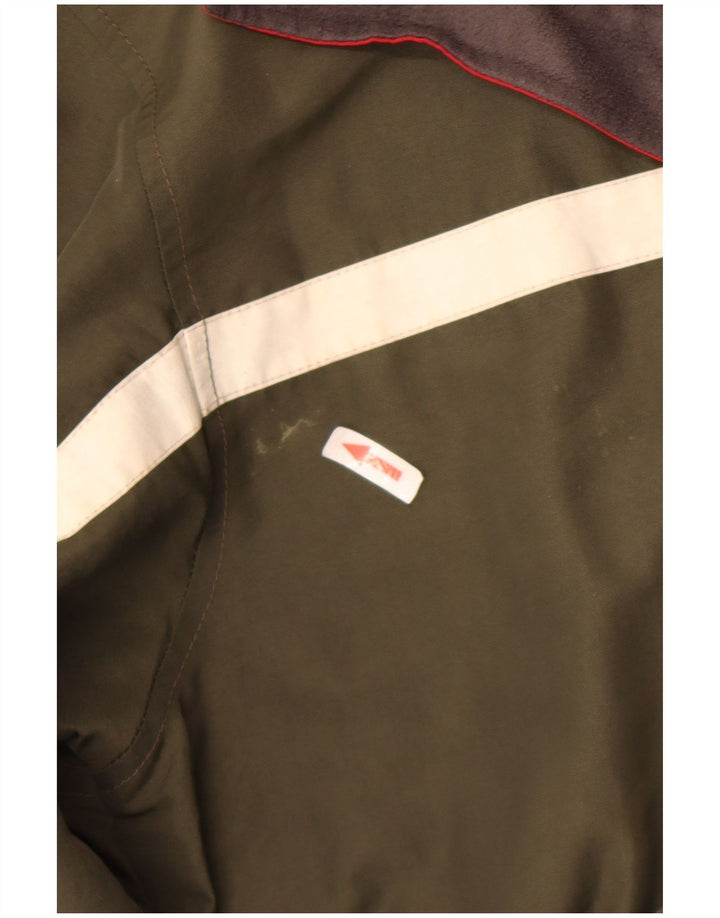 Tommy Hilfiger muška pomoćna jakna UK 40 Large kaki poliester u boji