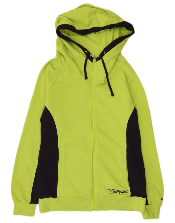 Champion ženski pulover s kapuljačom s patentnim zatvaračem Heritage Fit UK 14 veliki zeleni