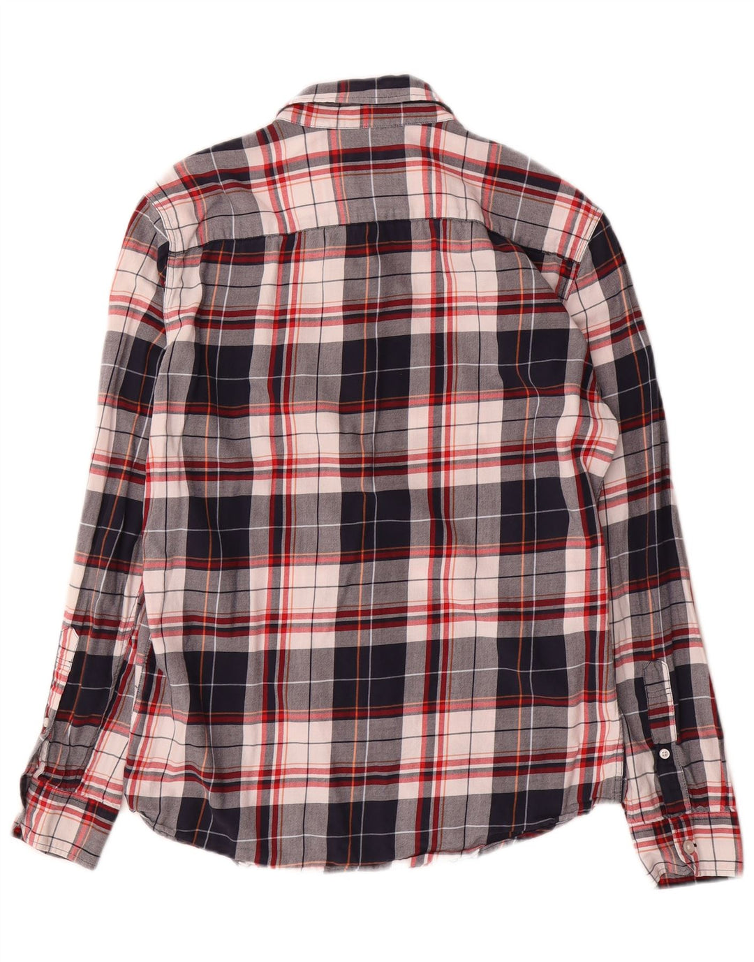 Jack Wills muška uska košulja malenog tamnoplavog kariranog pamuka