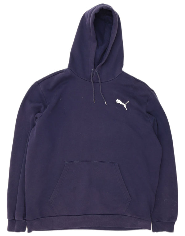 PUMA Muška majica s kapuljačom XL tamnoplavi pamuk