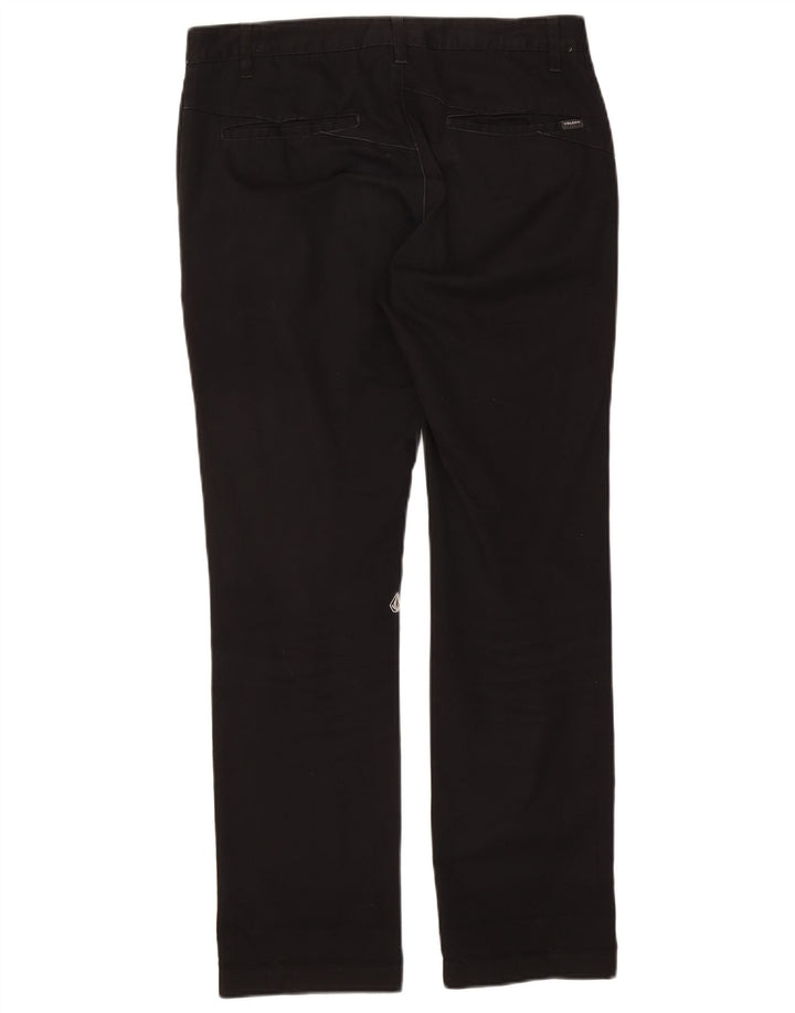 Volcom muške ravne chino hlače W32 L31 crne
