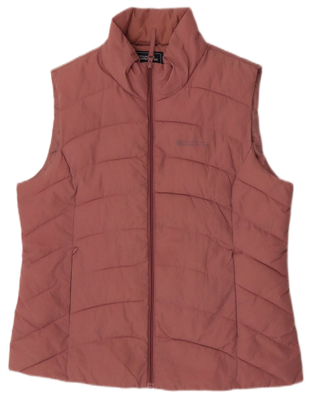 Mountain Warehouse Ženska kišna jakna bez rukava UK 16 Veliki ružičasti poliester