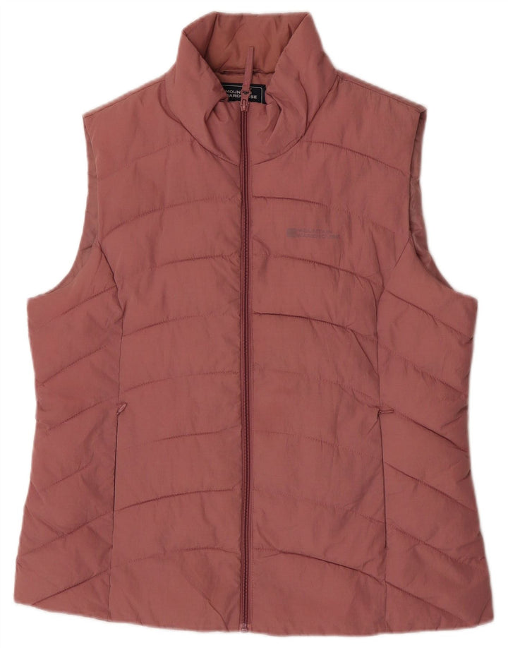 Mountain Warehouse Ženska kišna jakna bez rukava UK 16 Veliki ružičasti poliester