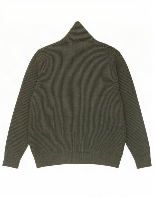 Marks & Spencer muški kardigan pulover 2XL zeleni poliester