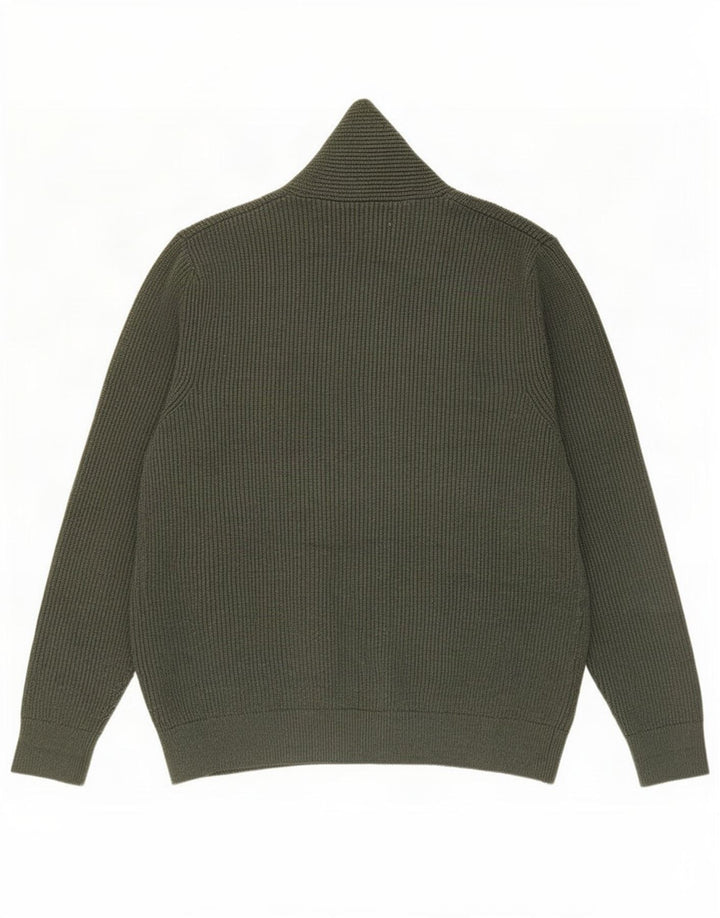 Marks & Spencer muški kardigan pulover 2XL zeleni poliester