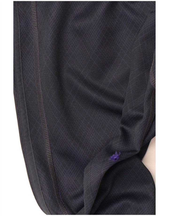 ADIDAS Womens Climalite Leggings UK 16/18 Large  Navy Blue Polyester