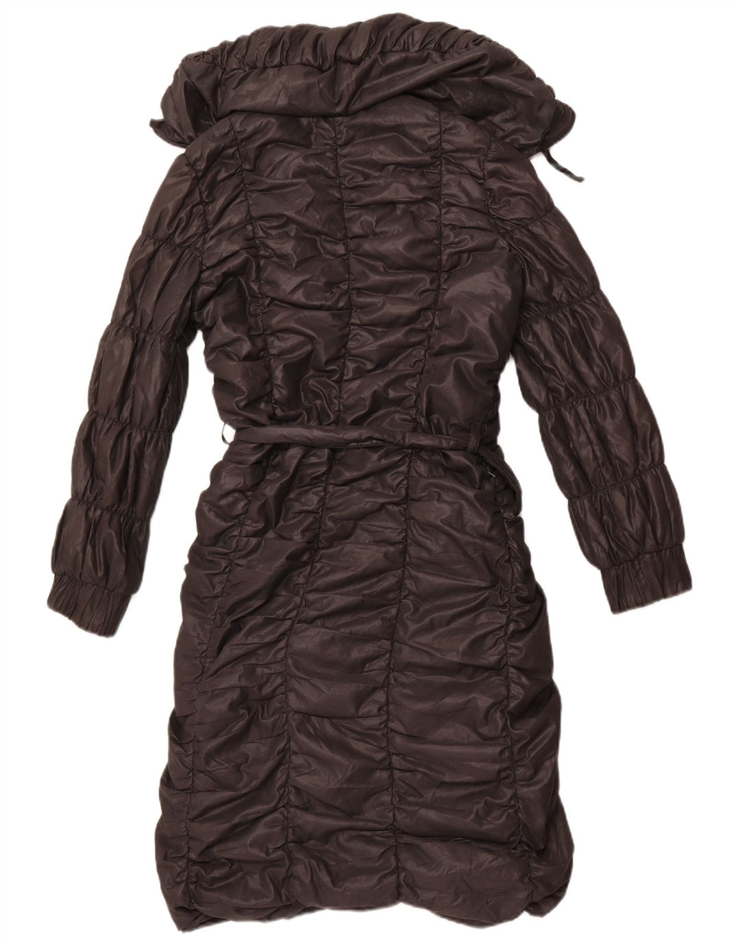 Stefanel ženski podstavljeni kaput IT 42 Srednje crni poliester