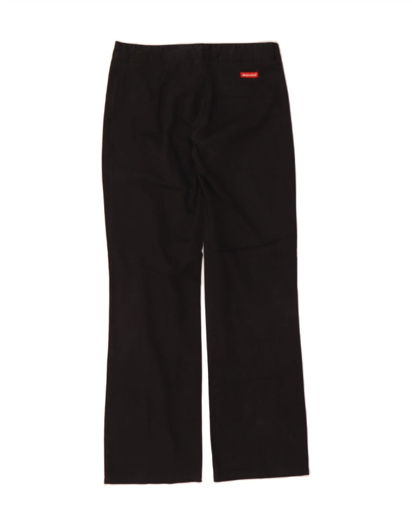 DICKIES Womens Straight Chino Trousers Size 9 Medium W30 L32 Black Vintage Dickies and Second-Hand Dickies from Messina Hembry 