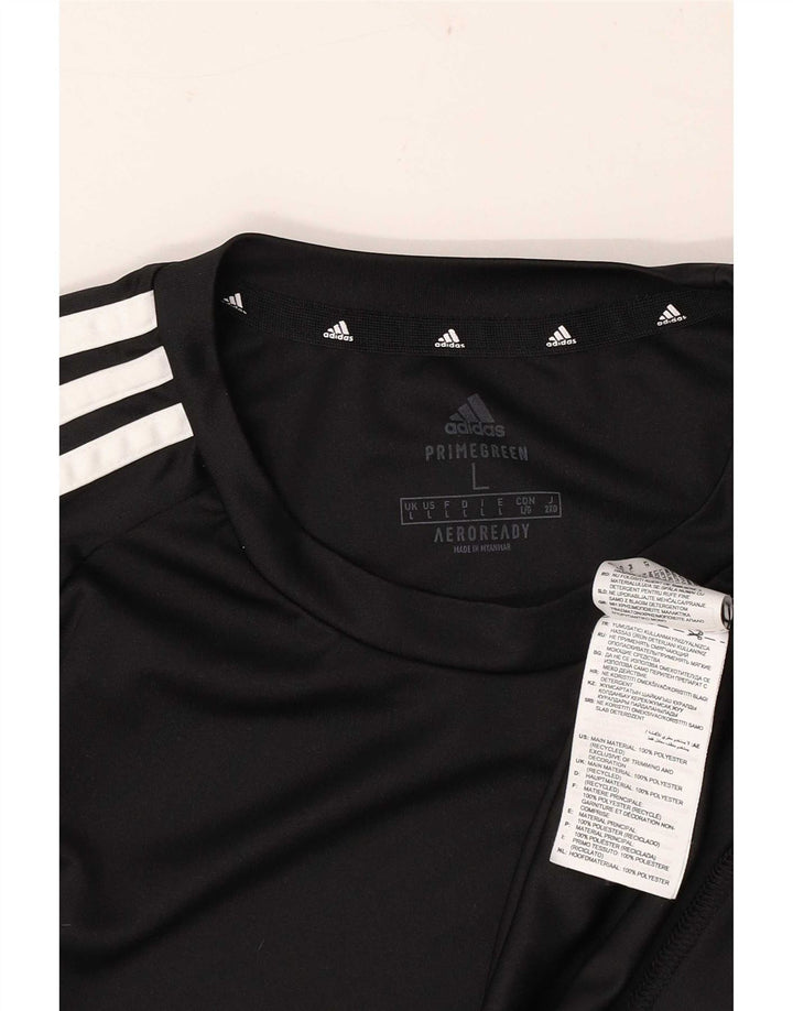 Adidas muška Aeroready majica kratkih rukava veliki crni poliester