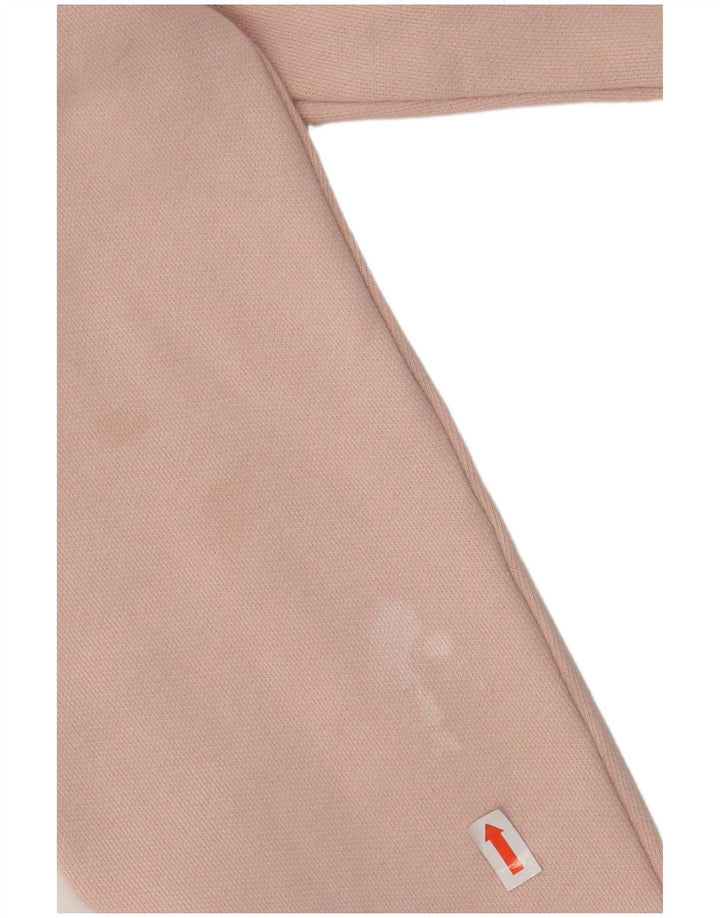 PUMA Ženska velika majica s kapuljačom UK 10 Small Pink Cotton