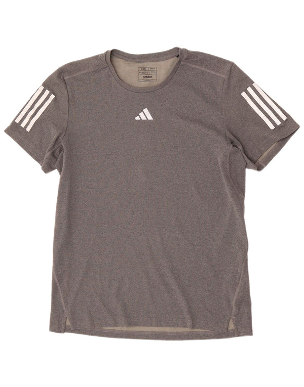 Adidas muška majica kratkih rukava Aeroready Regular Fit, veliki sivi poliester