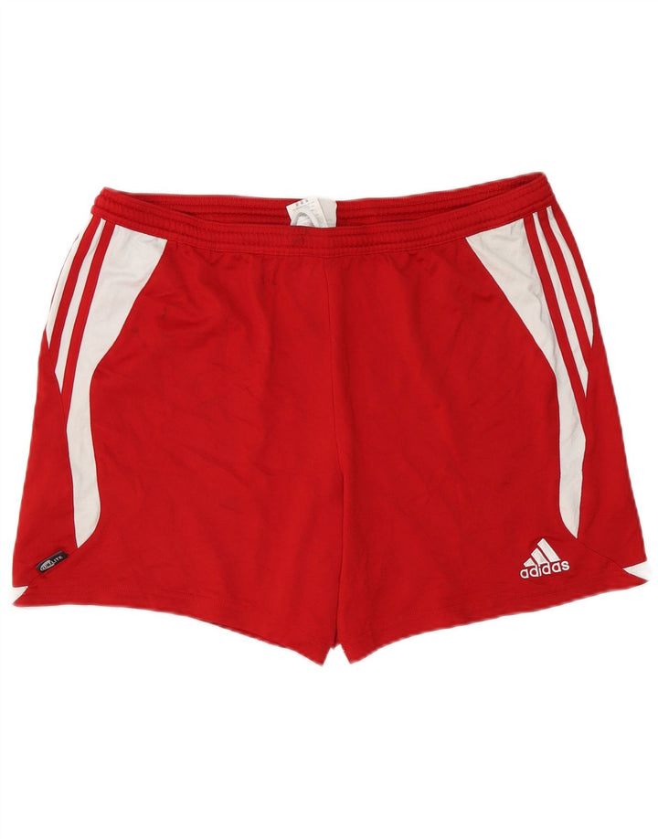 Adidas muške sportske kratke hlače Climalite XL poliester crvene boje