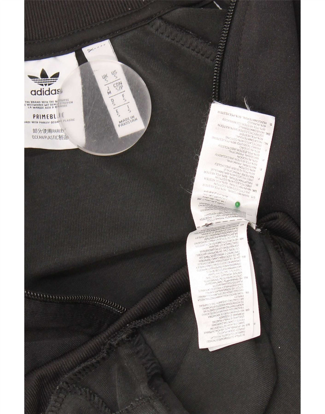 Adidas muška gornja jakna od trenirke Mala crna poliester