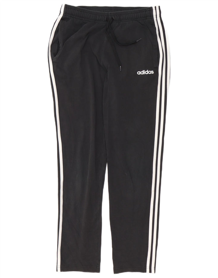 Adidas muške trenirke srednje crne pamučne hlače