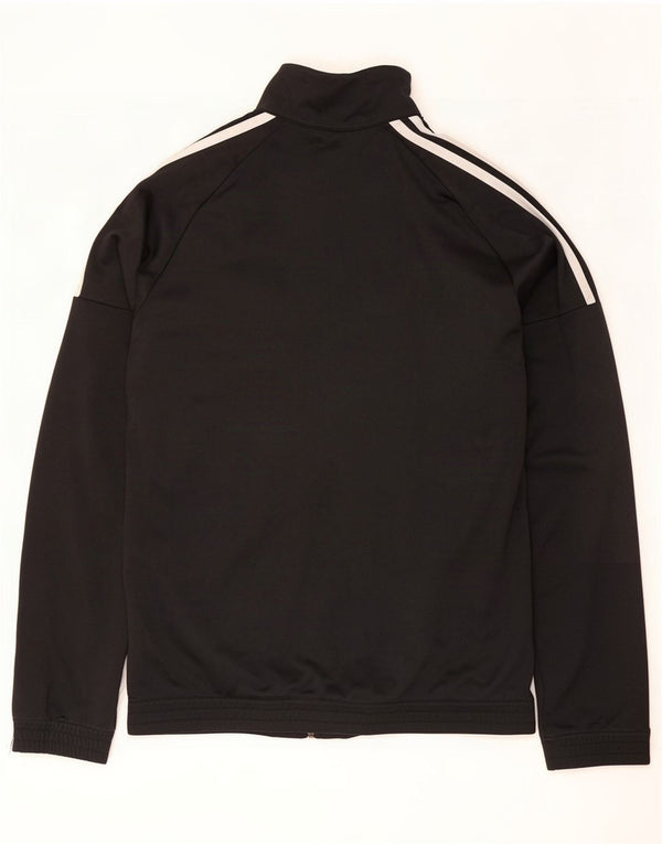 Adidas muška gornja jakna trenirke UK 38/40 srednje crni poliester