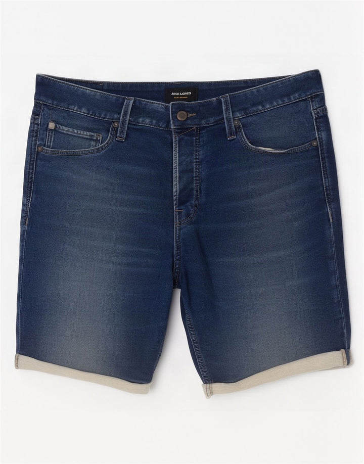 Jack & Jones muške traper kratke hlače velike W34, plavi pamuk