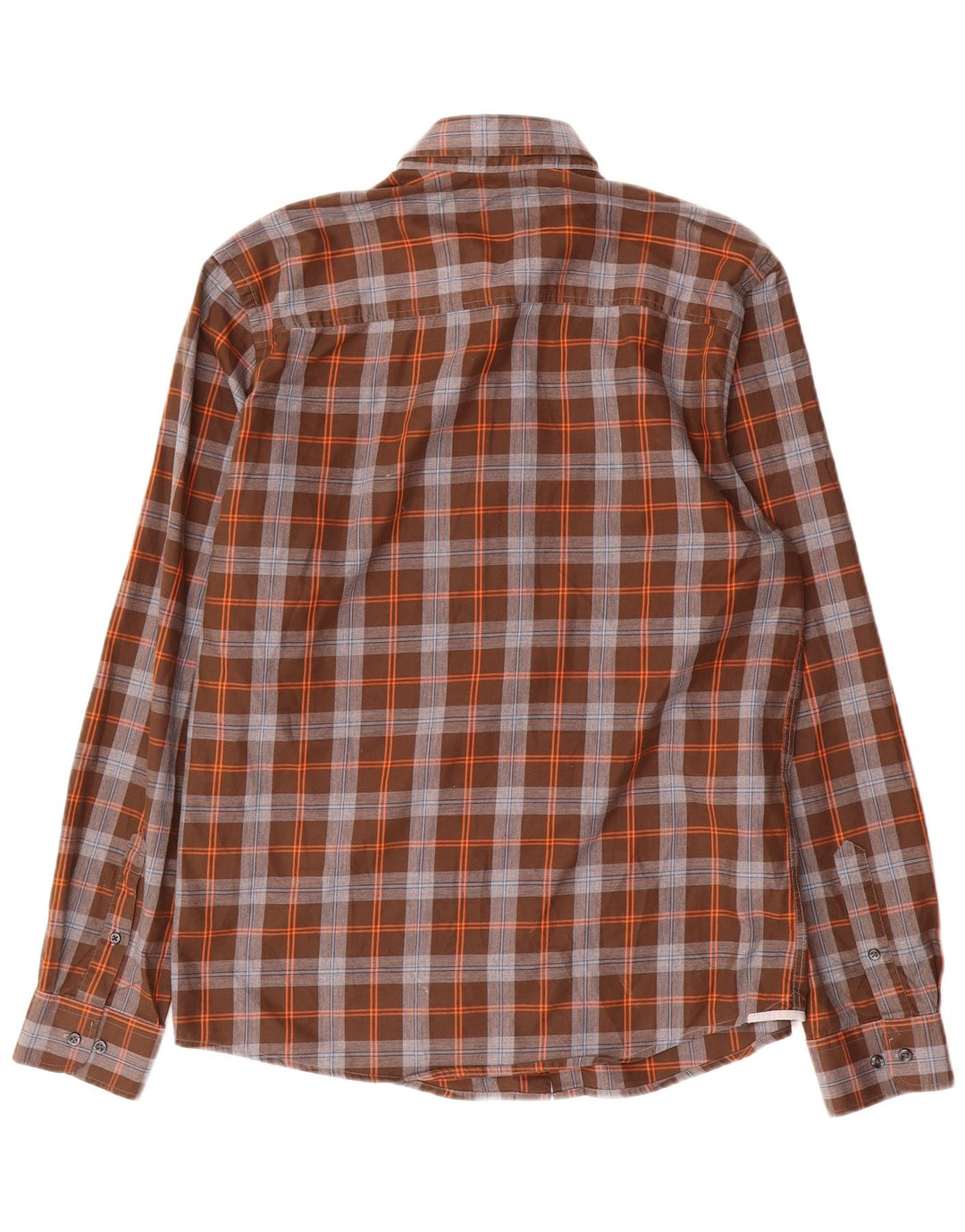 Jack & Jones muška košulja po mjeri, veliki smeđi pamuk