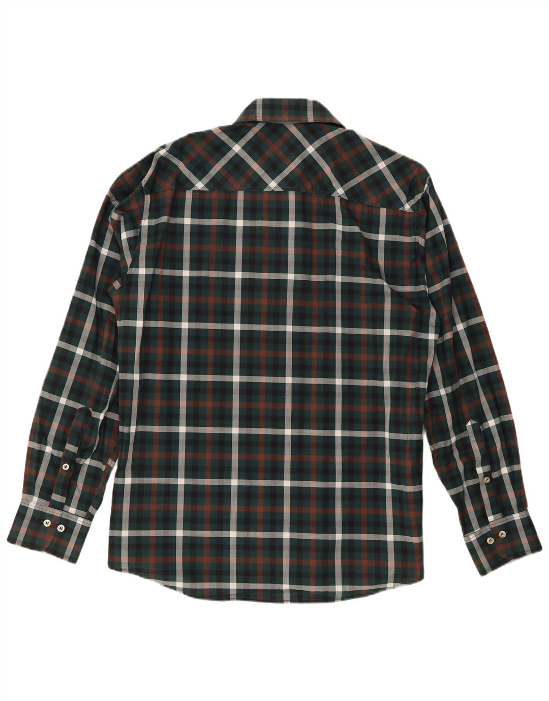 Marlboro klasična muška karirana košulja, veliki zeleni karirani pamuk