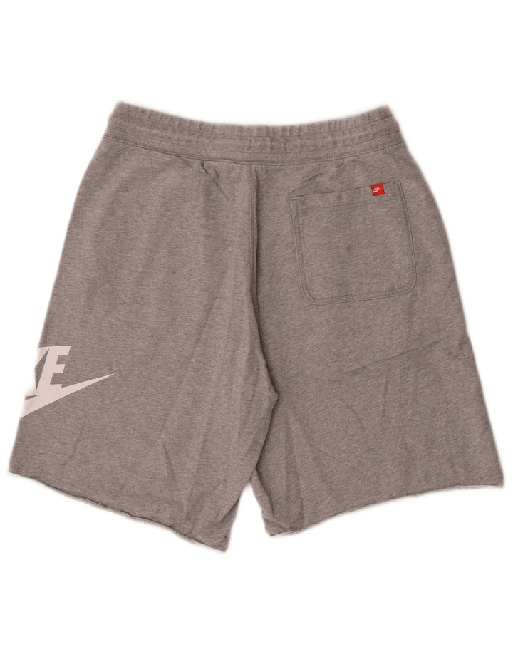 Nike muške kratke sportske hlače s grafičkim motivima, veliki sivi pamuk