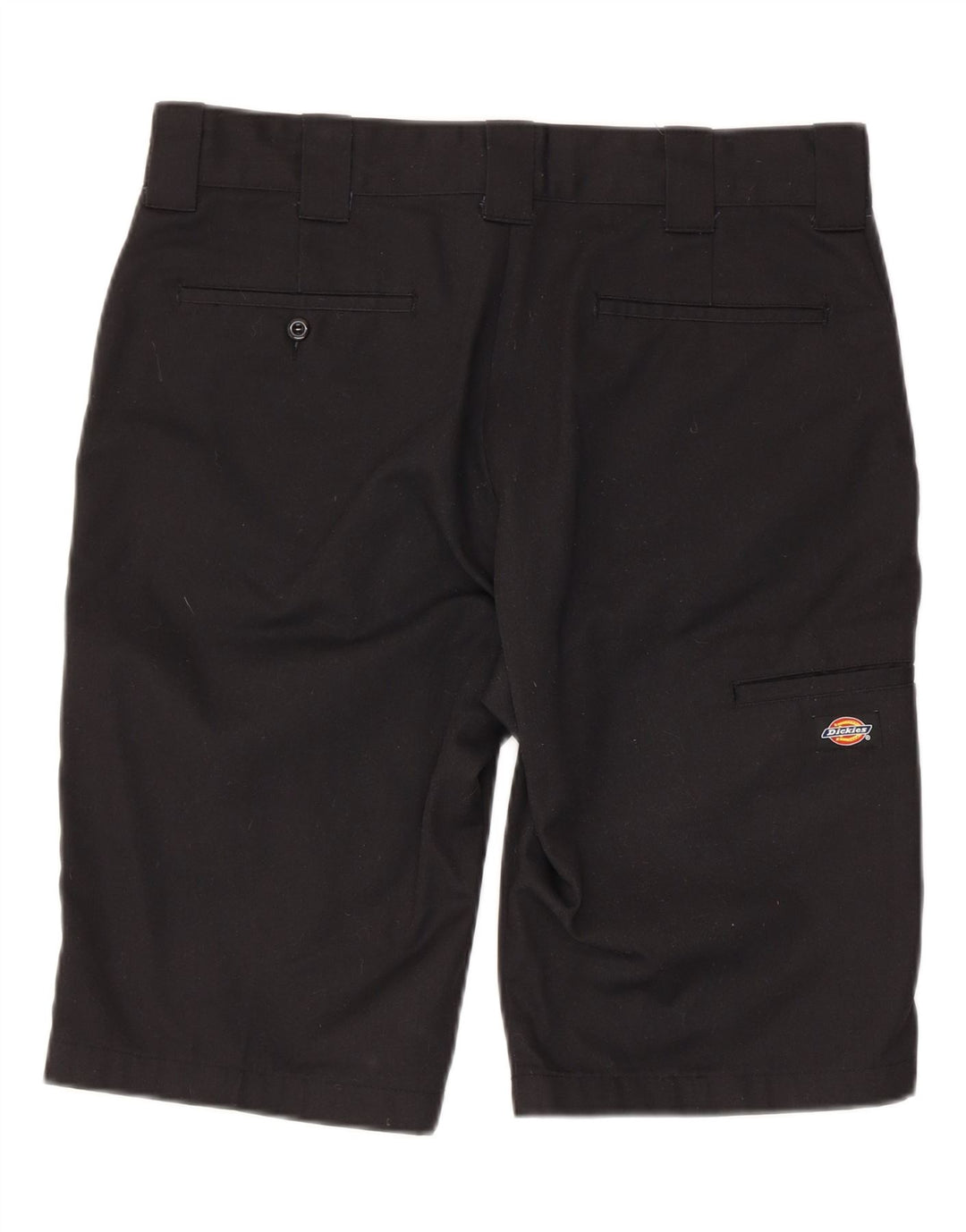 Dickies muške uske chino kratke hlače W34 veliki crni poliester