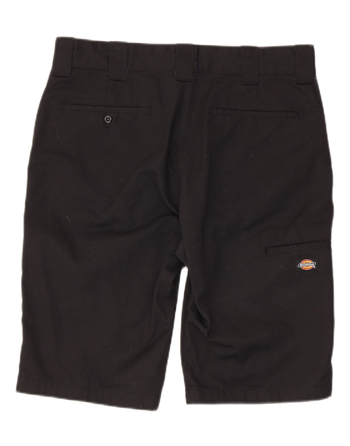Dickies muške uske chino kratke hlače W34 veliki crni poliester