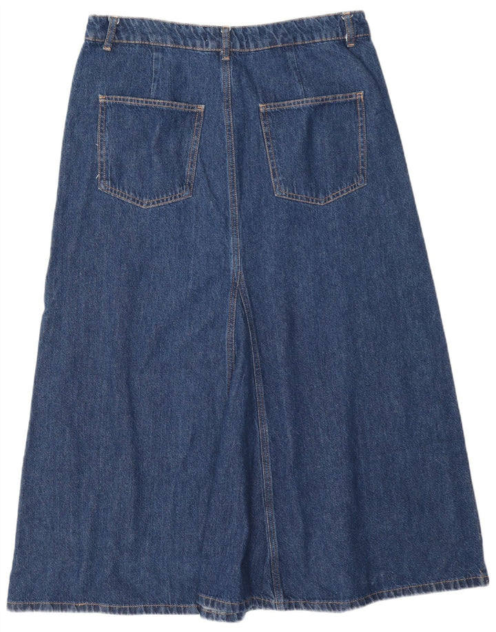 Zara ženska traper suknja velika W30 plava