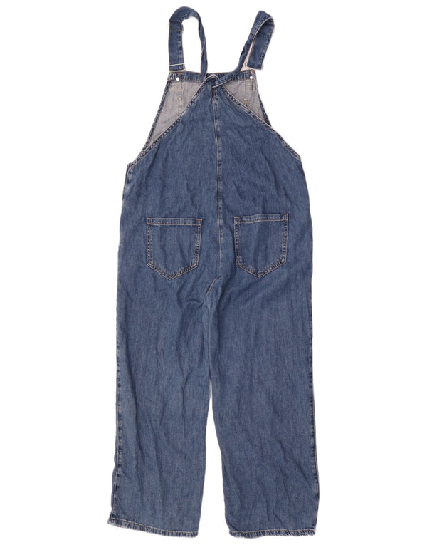 Zara ženske traperice Dungarees Large W30 L25 plavi pamuk