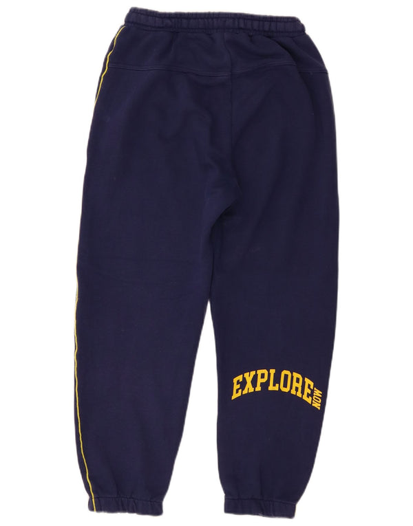 Zara Boys Graphic Trenirka Hlače Joggers 11-12 godina mornarsko plave na pruge
