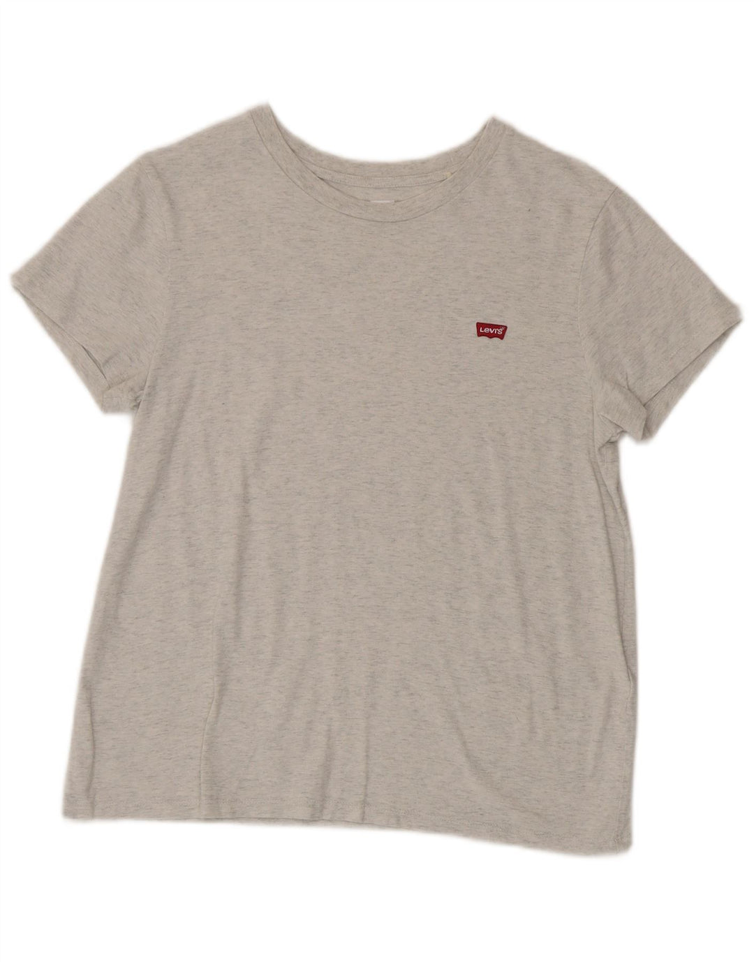 Ženska majica Levi's UK 12 Medium siva pamučna sa uzorkom