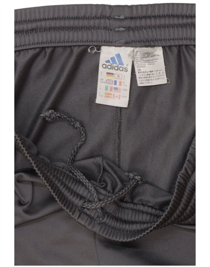 Adidas muške trenirke hlače Joggers UK 38/40 srednje sivi poliester